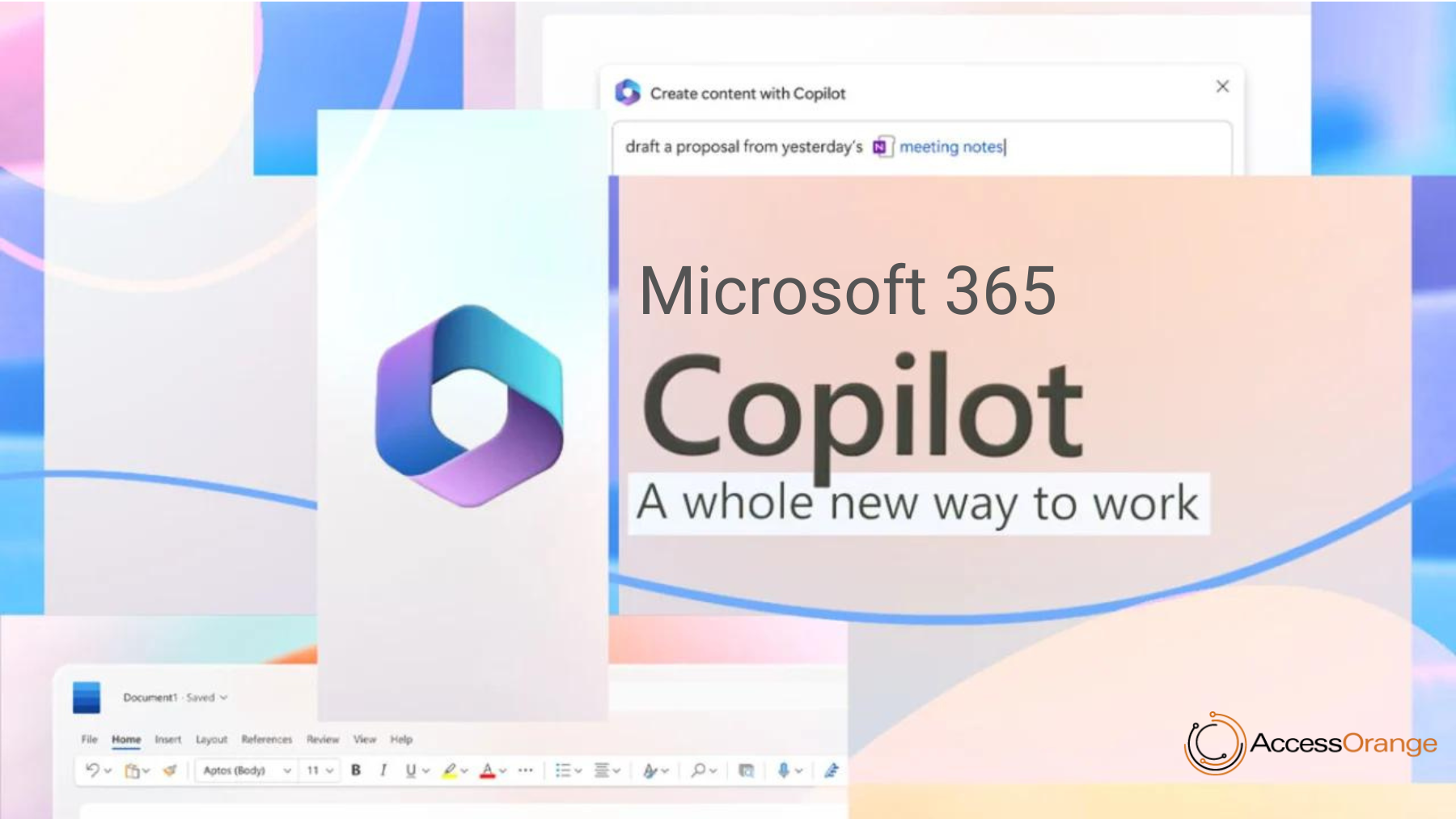 Microsoft Launches Copilot The New AI For Microsoft 365 AccessOrange